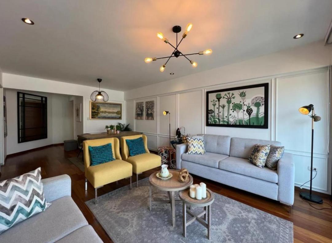 Exclusivo Y Moderno Depa En Miraflores Vista Al Mar Y A La Ciudad Amoblado Apartments Lima Ngoại thất bức ảnh