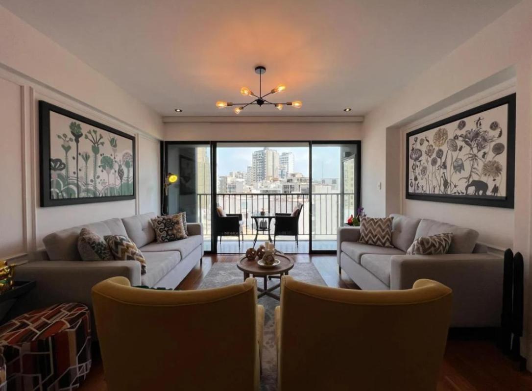 Exclusivo Y Moderno Depa En Miraflores Vista Al Mar Y A La Ciudad Amoblado Apartments Lima Ngoại thất bức ảnh